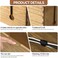 KIRIGEN Cord Management Box Wooden - Cable Organizer Hide Power Strips,Electrical Plugs - Desk Wires Station Protector for TVs,Computers,Power CordsBricks,Phone Ghargers(Set of 2,Dark Brown.