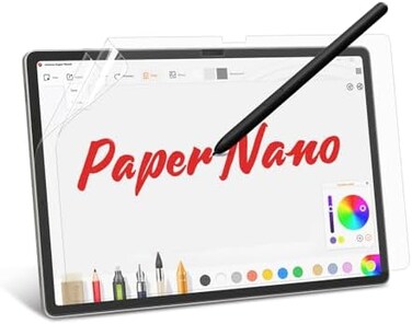 bersem 2 PACK Paperfeel Screen Protector Designed for Samsung Galaxy Tab S10 Plus/Tab S9 Plus/Tab S9 FE/ Tab S8 Plus/Tab S7 FE/Tab S7 Plus (12. 4 inch, Anti Glare, Like Drawing on Paper.