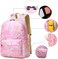 Bluboon School Backpack for Girls Teens Bookbag Set Laptop Backpack Lunch Box with Pencil Bag.