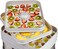 مجموعة من 6 أوراق تجفيف سيليكون من AIKESIWAY، حصائر تجفيف طعام وفواكه غير لاصقة، حصيرة شبكية قابلة لإعادة الاستخدام لتجفيف الفواكه (6، 14 × 14 بوصة).