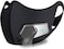 RSenr Fashion Powered Wearable Air Purifying Maskes with Filter,Washable,Rechargeable and Replaceable filter,for Work Protection,Running, Outdoor Sports(Black.