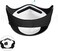 RSenr Fashion Powered Wearable Air Purifying Maskes with Filter,Washable,Rechargeable and Replaceable filter,for Work Protection,Running, Outdoor Sports(Black.