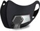 RSenr Fashion Powered Wearable Air Purifying Maskes with Filter,Washable,Rechargeable and Replaceable filter,for Work Protection,Running, Outdoor Sports(Black.