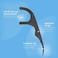 The Humble Co. Floss Picks (200 Count&ndash; Plant Based Dental Floss Picks for Superior Oral Care, Dental Hygiene, and Gum Health, Cruelty Free Tooth Floss Picks (Charcoal, Single Thread.