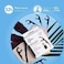 The Humble Co. Floss Picks (200 Count&ndash; Plant Based Dental Floss Picks for Superior Oral Care, Dental Hygiene, and Gum Health, Cruelty Free Tooth Floss Picks (Charcoal, Single Thread.