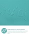 YSAGi Non-Slip Desk Pad, Waterproof PVC Leather Desk Table Protector, Ultra Thin Large Mouse Pad, Easy Clean Laptop Desk Writing Mat for Office Work/Home/Decor(Green Blue, 35. 4" x 17".