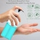 Vioetry Empty Plastic Pump Bottles Dispenser 4 pack 16oz/500ml Portable Clear BPA-FREE Cylinder Shampoo Lotion Hand Pump Bottle Durable Refillable Containers for Massage Oil, Liquid Soap.