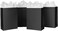 SHIPKEY 10 Pack Small Gift Bags6x2. 5x8 Inches Black Gift Bag, Paper Bags for Men, Wedding Party Favor Bag for Birthdays (15x6x20cm.