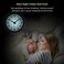 WallarGe Night Light Wall Clock for Bedroom - Silent Luminous Big Wall Clock Glow in The Dark, Battery Operated for Living Room/Kitchen, Easy to Read Large Digital Display, 12 Inch.