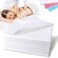 Platonee Disposable Bed Sheets Bed Cover for SPA Tattoo Massage Table Hotels 31" x 78" Non Woven Fabric White 20Pcs.