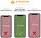 KIHUWEY Compatible with iPhone 12 Compatible with iPhone 12 Pro Case Wallet with Credit Card Holder, Premium Leather Magnetic Clasp Kickstand Heavy Duty Protective Cover 6. 1 inch(Black.