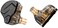 Linsoul KZ ZSN PRO X Dual Driver 1BA1DD Hybrid Metal Earphones HiFi in-Ear Monitor with Detachable Recessed 2Pin Cable, Zin Alloy Panel (With Mic, Black.