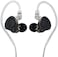 Linsoul KZ ZSN PRO X Dual Driver 1BA1DD Hybrid Metal Earphones HiFi in-Ear Monitor with Detachable Recessed 2Pin Cable, Zin Alloy Panel (With Mic, Black.