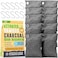Vergali Activated Charcoal Odor Absorber 10x3. 5oz w Hooks. Nature Fresh Bamboo Charcoal Air Purifying Bag. Home Car Closet Air Freshener Deodorizer Strong Odor Eliminator for Room, Drawer, Smoke Smel