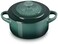 كسرولة مستديرة صغيرة من الخزف الحجري من Le Creuset، 8 أونصة، خرشوف.