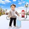 ZITA ELEMENT 22 Pcs 18 Inch Boy Doll Clothes Suitcase Set for 18 Inch Boy Doll Accessories Travel Carrier Storage, Including Suitcase Pillow Blindfold Sunglasses Camera Computer.