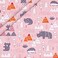 Aubliss 8pcs Fat Quarter Fabric Bundles Quilting Cotton Craft Fabric Pre-Cut Squares Sheets for Patchwork Sewing Quilting Crafting,40cm x 50cm(Forest.