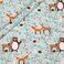 Aubliss 8pcs Fat Quarter Fabric Bundles Quilting Cotton Craft Fabric Pre-Cut Squares Sheets for Patchwork Sewing Quilting Crafting,40cm x 50cm(Forest.
