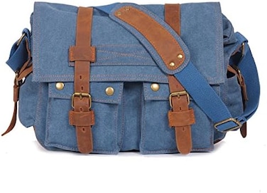 Sechunk mens Messenger Bag Shoulder Bag, messenger bag.