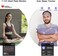 Popglory Smart Watch, Smartwatch with Blood Pressure, Blood Oxygen Monitor, Fitness Tracker with Heart Rate Monitor, Full Touch Fitness Watch for AndroidiOS for Men Women.