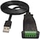 كابل DSD TECH SH-U11L USB إلى RS485 RS422 مع شريحة FTDI FT232 بطول 1.5 متر/5 قدم.