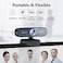 EMEET HD Webcam 1080P, USB Webcam with Privacy Cover2 Noise-Canceling Mics, Fast AutoFocus, Nova 96FOV Wide Angle Webcam, PlugPlay Camera for Computer for Zoom/Skype, Meeting/Online Classes.