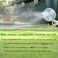 LANDGARDEN Outdoor Misting Fan Kit for a Cool Patio Breeze,Water Mister Spray for Cooling Outdoor,19. 36FT (5. 9MMisting Line5 Brass Mist Nozzlesa Brass Adapter(3/4Fit to Any Outdoor Fan.