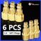 LE LEMATEC Air Compressor Fittings, Air Compressor Hose Kit, 15pcs Air Line Fittings and 1/4 inch NPT Quick Connects.