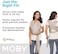 Moby Wrap Baby CarrierElement for NewbornsInfants1 Gift Keeps Safe Secure Adjustable All Body Types Perfect Mom Dad Taupe.