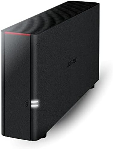BUFFALO LinkStation 210 6TB 1-Bay NAS Network Attached Storage with HDD Hard Drives Included NAS Storage That Works as Home Cloud or Network Storage Device for Home.