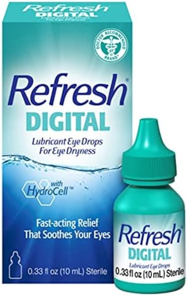 Refresh Digital Lubricant Eye Drops, 0. 33 Fl Oz (Pack of 1.