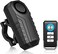 WSDCAM Anti-Theft Bike Alarm with Mount, 113dB Burglar Vibration Motorcycle Bicycle Alarm Security System Waterproof Cycle Bike Alarm with Remote.