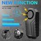 WSDCAM Anti-Theft Bike Alarm with Mount, 113dB Burglar Vibration Motorcycle Bicycle Alarm Security System Waterproof Cycle Bike Alarm with Remote.