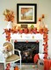DearHouse 2 Pack Fall Garland Maple Leaf Hanging Vine Garland Artificial Autumn Foliage Garland Thanksgiving Decor for Home Wedding.