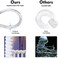 Jnaurb 100ft LED Rope Lights Outdoor, 720 LED Connectable and Flexible Tube Lights with 8 Modes, Waterproof LED Rope Lighting for Garden, Patio, Bedroom, Party, Pool, Indoor Outdoor Xmas Decoration (W