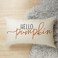 GTEXT 12x20 inch Fall Throw Pillow Cover Hello Pumpkin Cushion Cover Autumn Decor Fall Pumpkins, Outdoor Pillow Linen Square Pillow Cover for Cushion,Sofa Fall Pillow Cover.