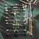Fanpei 17pcs 14G Stainless Steel Long Industrial Barbell Earrings Cartilage Helix Conch Body Piercing Jewelry (Mix 18pcs.