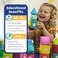 Blockaroo Magnetic Foam Building Blocks &ndash; STEM Preschool Toys for Babies, Toddlers, Boys and Girls, The Ultimate Bath Toy &ndash; 100 Piece Set with Toy Chest.