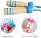 Lorvain Jump Rope for Kids Adjustable, Lorvain Kid Jump Ropes for Girls Boys Skipping Rope for Kids with Wooden Handle Cotton Braided Outdoor Fun Activity for Exercise Fitness Children Students Presch