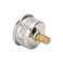 مقياس ضغط الوقود Solimeta 1.5 بوصة بحجم القرص، 1/8 NPT، خطي، علبة من الفولاذ المقاوم للصدأ 304، 0-15 رطل لكل بوصة مربعة، /-3-2-3%.