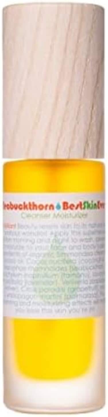 Living Libations - Organic Best Skin Ever Seabuckthorn Facial Cleansing OilMoisturiser Natural, Clean Beauty (30ml Travel Size.