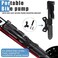 GIYO Mini Bike Pump, Portable Compact Bicycle Pump with Pressure Gauge, Tire Repair Kit, Perfect for PrestaSchrader Frame Mount for Road, MountainBMX Cycling, Ball Pump with Needle 120 PSI.