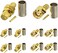 مجموعة موصلات Superbat SMA Crimp SMA ذكر SMA أنثى Crimp لحام مجموعة موصلات لكابلات RG58 RG142 RG400 RG303 RG141 LMR195 منخفضة الفقد المحوري عبوة من 10 قطع.