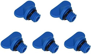 طقم سدادات تصريف كتلة محرك مشعب WLFINKMO بديل لـ Sierra 18-4226 لـ Mercruiser 22-806608a02 متوافق مع GLM 13992 عبوة من 5 قطع.