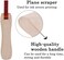 CYCHIRV Screen Printing Squeegee for Screen Print Ink Scraper, 75 Durometer Wooden 9. 4 inch.