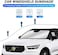 KUST Windshield Sun Shade for 2019 2020 2021 Volvo XC40 Accessories Sunshade Foldable Sun Visor Protector Blocks UV Rays Keep Your Car Cooler - Silver,Black.