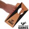 Grown Man Games Mini - Portable Game - Mini Bean Bag Toss Game - Drinking Game - Party Game - Tabletop - Desktop - OutdoorIndoor Set.