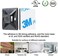 XHF 3/4" Strong Back-Glue Self Adhesive Black Cable Zip Tie Mounts 100pcs with 8" Zip Ties, Screws, UV Protection Outdoor Sticky Wire Fasteners Cable Clips Management Anchors Organizer Holders Squares