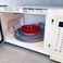 Handy Gourmet Microwave Cool Caddy w/Handles - Carrying Tray for Bowls, Plates.