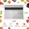 MS WGO Pro Dough Pastry Scraper/Cutter/Chopper Stainless Steel Mirror Polished with Measuring Scale Multipurpose- Cake, Pizza Cutter - Pastry Bread Separator Scale Knife.